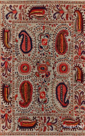 Antique Geometric Area Rug