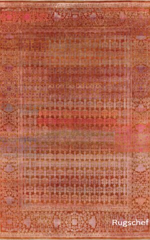 Vintage-Inspired Mughal Rug