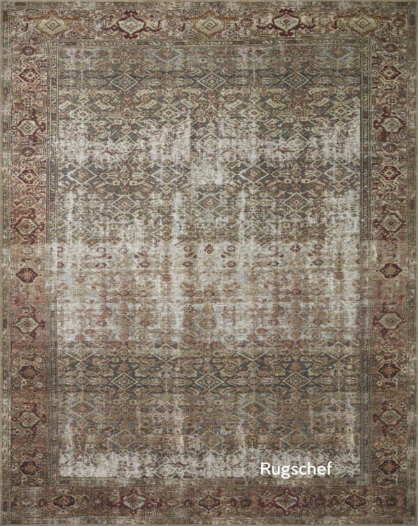 Samarkandi Sarouk Floral Rug