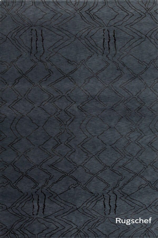 Bold Black Area Rug
