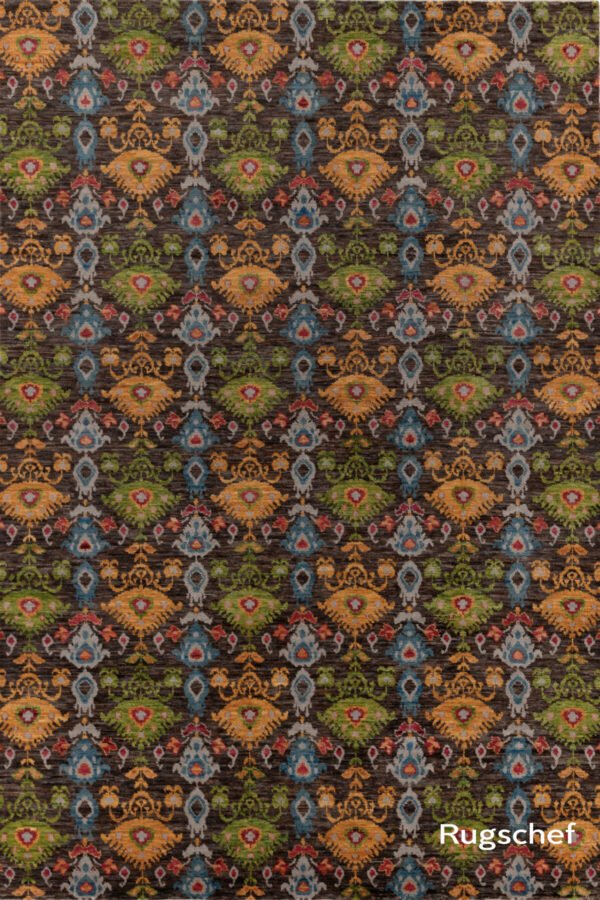 Ornate Floral Floor Rug